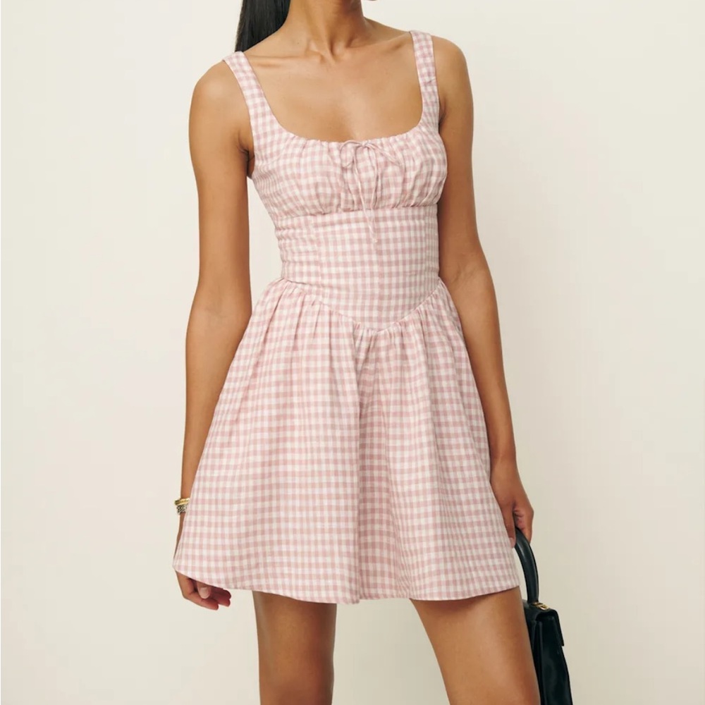 Reformation Daria Linen Dress